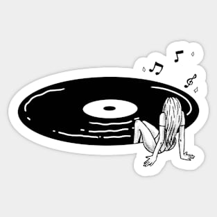 Music fever Sticker